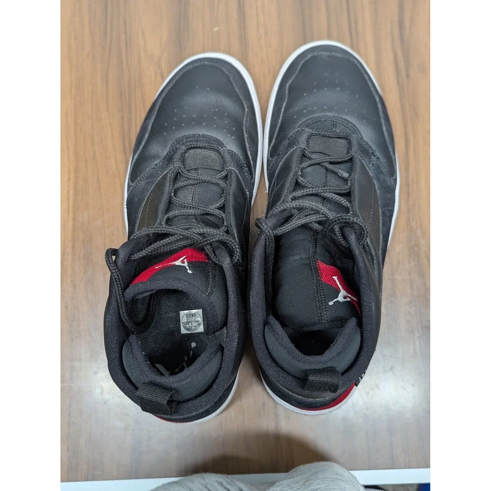 Air Jordan Fade Away Black Red White Basketball Shoes AO1329-023 Mens 12
